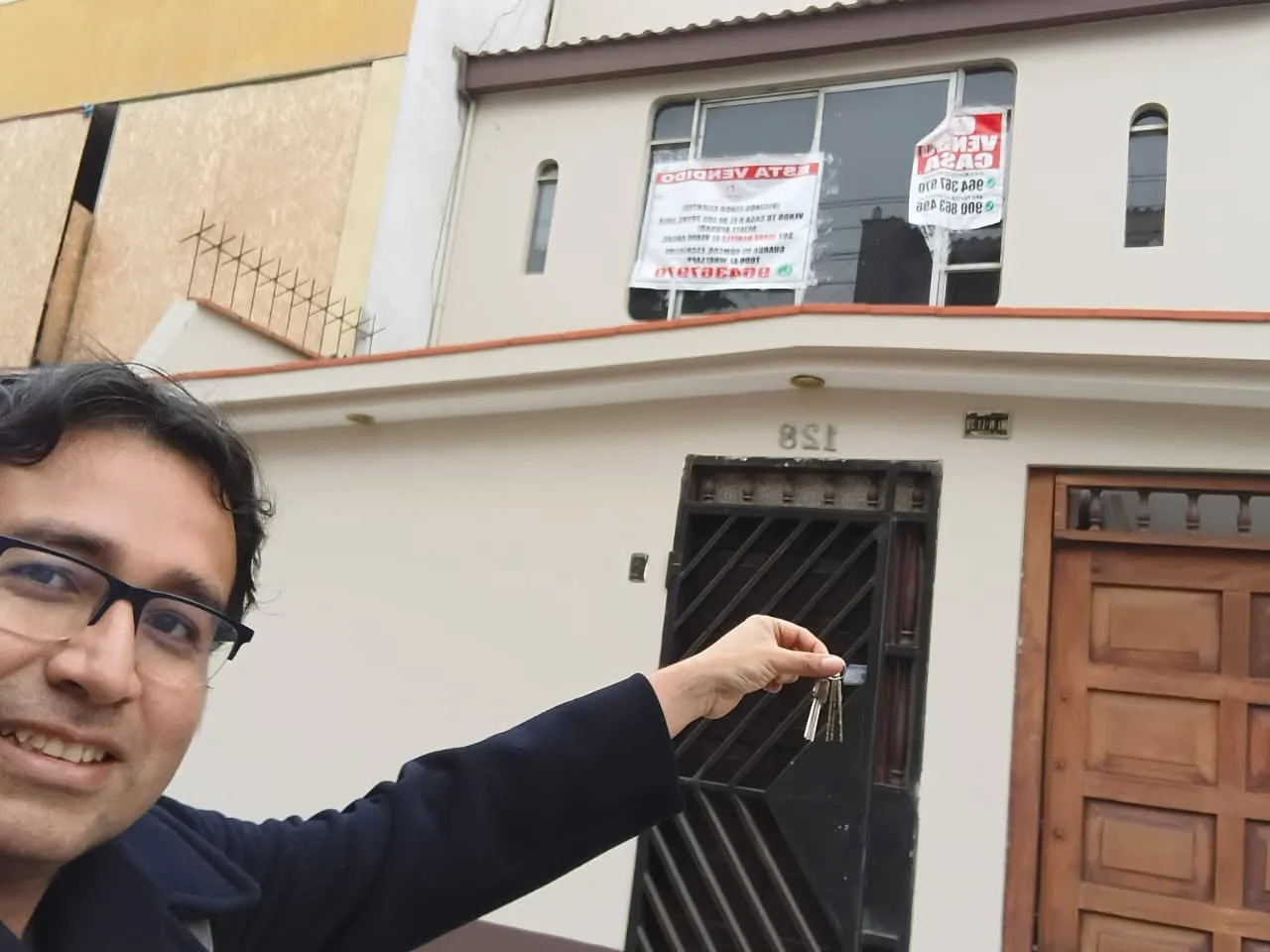 Casa vendida por Gosén — entrega de llaves